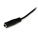 EAN 0065030847940 - StarTech.com 1m 3.5mm cable de audio Negro imagen 3