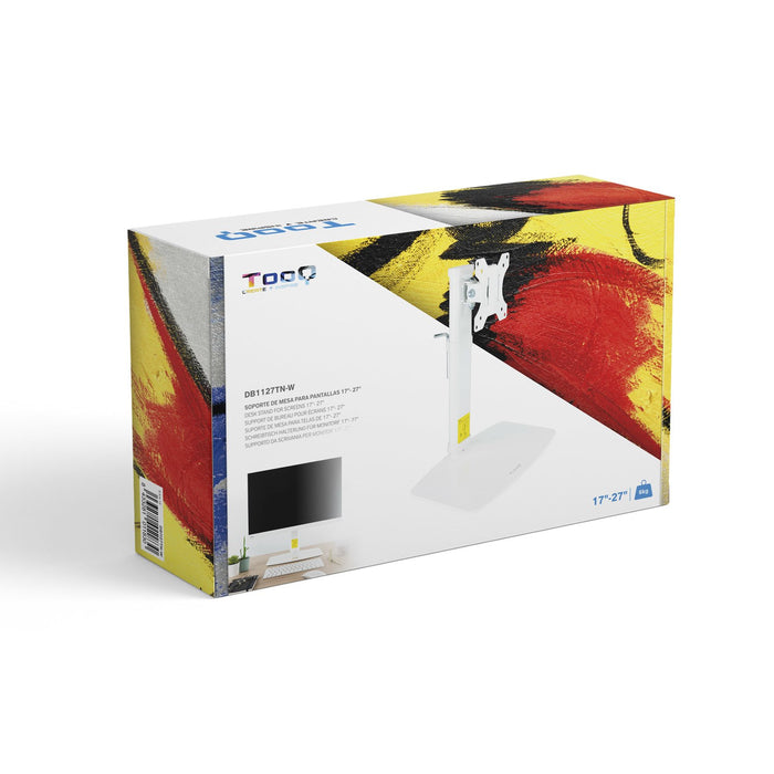 EAN 8433281011830 - TooQ DB1127TN-W soporte para monitor 68,6 cm (27") Escritorio Blanco imagen 12