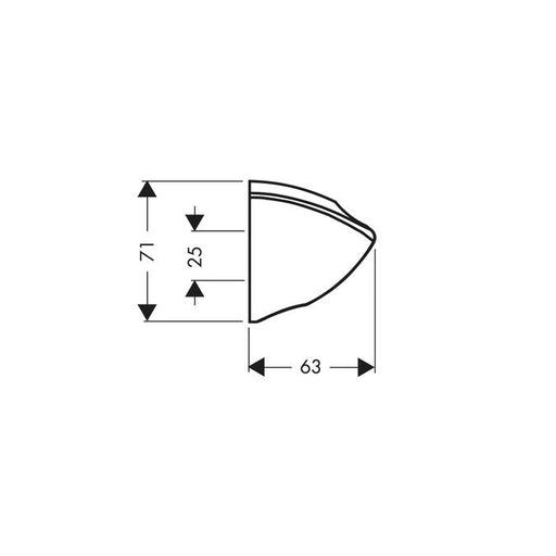 EAN 4011097157818 - Hansgrohe 27521000 soporte para ducha imagen 2