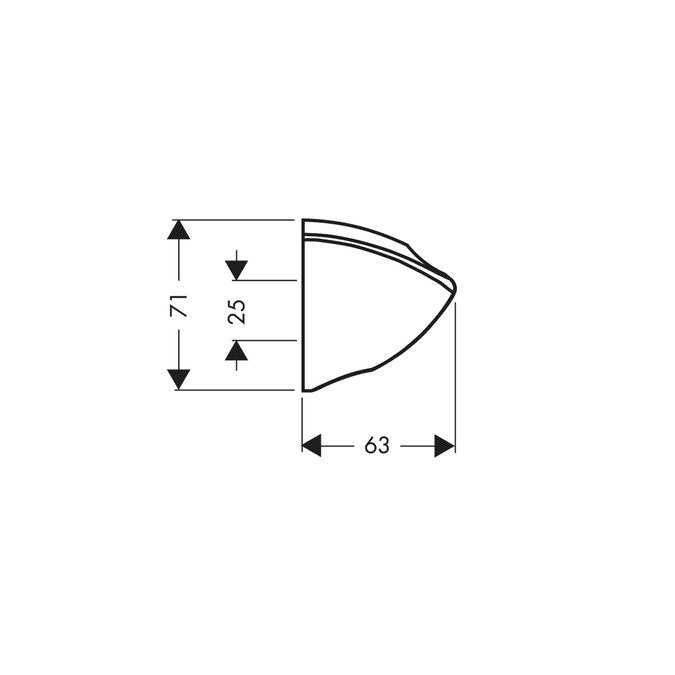 EAN 4011097157818 - Hansgrohe 27521000 soporte para ducha imagen 2