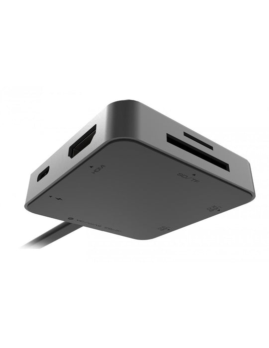 EAN 3760170857930 - Urban Factory HUBEE LIGHT USB 3.2 Gen 1 (3.1 Gen 1) Type-C Gris imagen 6