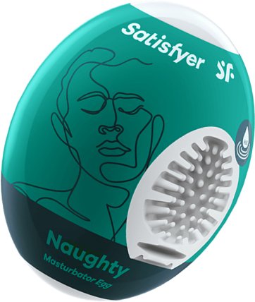 EAN 4061504010021 - Satisfyer Masturbator Egg - Naughty Huevo masturbador Elastómero termoplástico (TPE) imagen 1