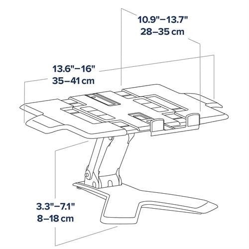EAN 0698833009705 - Ergotron Neo-Flex™ Notebook Lift Stand Soporte para ordenador portátil Negro imagen 5