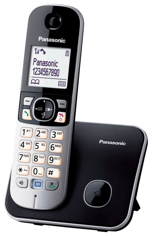 EAN 5025232675326 - Panasonic KX-TG6811GB teléfono Teléfono DECT Identificador de llamadas Negro imagen 1