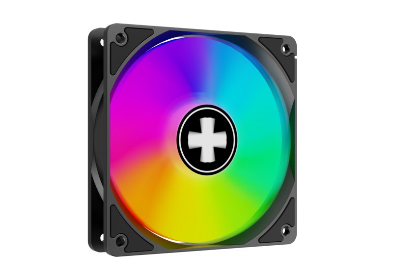 EAN 4044953504273 - Xilence XF083 sistema de refrigeración para ordenador Carcasa del ordenador Ventilador 12 cm Negro 1 piez imagen 2