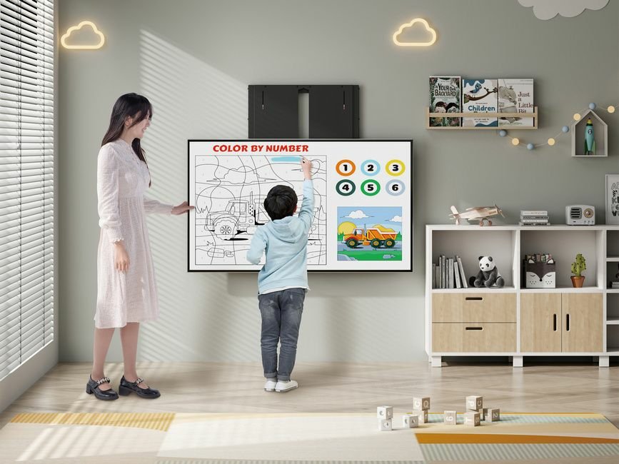 EAN 4015867237663 - Equip 650346 soporte para TV 2,54 m (100") Negro imagen 10