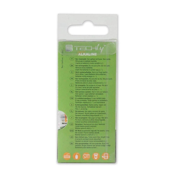 EAN 8057685307025 - Techly LR03 AAA 1.5V Batería de un solo uso Alcalino imagen 5