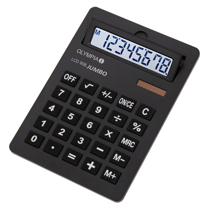 EAN 4030152046898 - Olympia LCD 908 Jumbo calculadora Escritorio Pantalla de calculadora Negro imagen 1