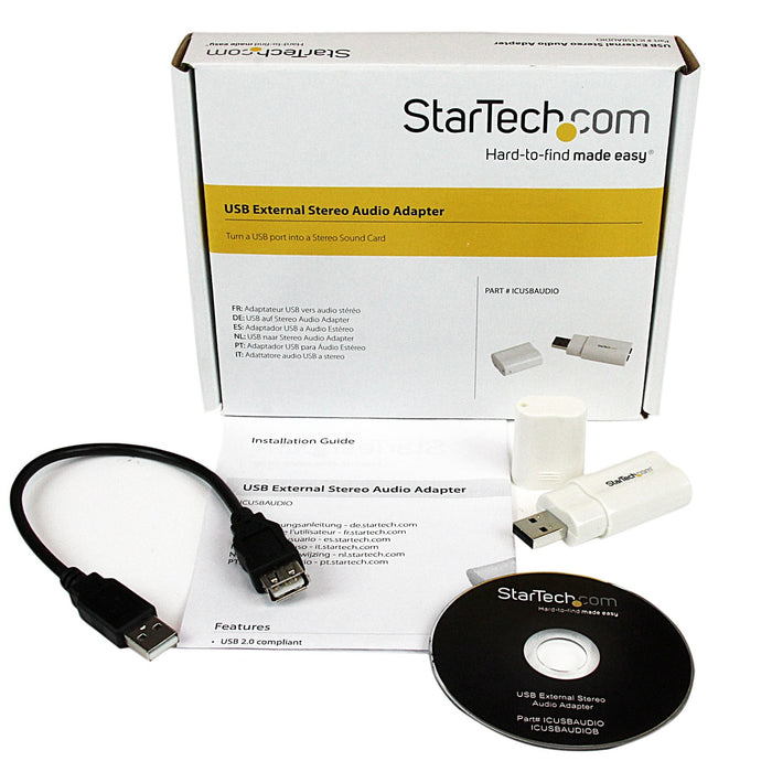 EAN 0065030819183 - StarTech.com ICUSBAUDIO tarjeta de audio imagen 6