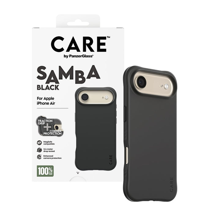 EAN 5715685027086 - PanzerGlass CARE by ® Fashionable Case Samba Black w. MagSafe iPhone Air funda para teléfono móvil Negro imagen 5