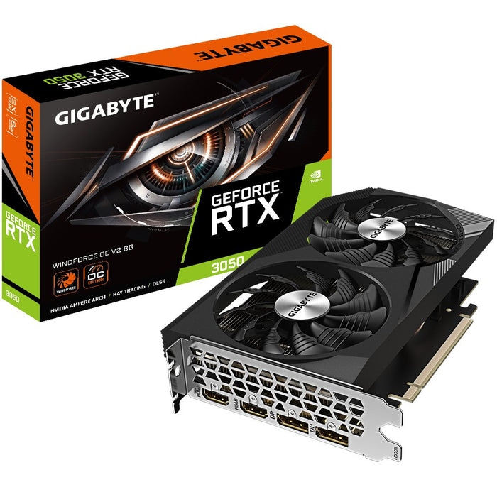 EAN 4719331314798 - GIGABYTE GeForce RTX 3050 WINDFORCE OC V2 8G NVIDIA 8 GB GDDR6 imagen 1