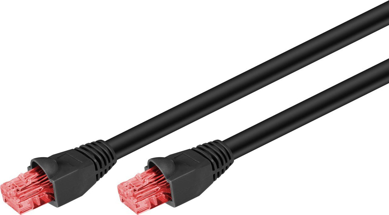 EAN 4040849554339 - Goobay 55433 cable de red Negro 15 m Cat6 U/UTP (UTP) imagen 1