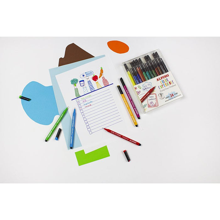 EAN 8413240608592 - Alpino AR001039 rotulador Fino Multicolor 24 pieza(s) imagen 3