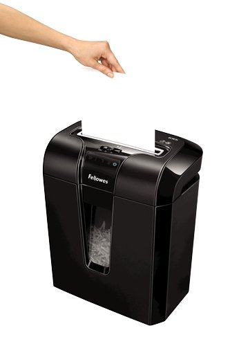 EAN 0043859642304 - Fellowes 63Cb triturador de papel Corte cruzado 23 cm Negro imagen 3