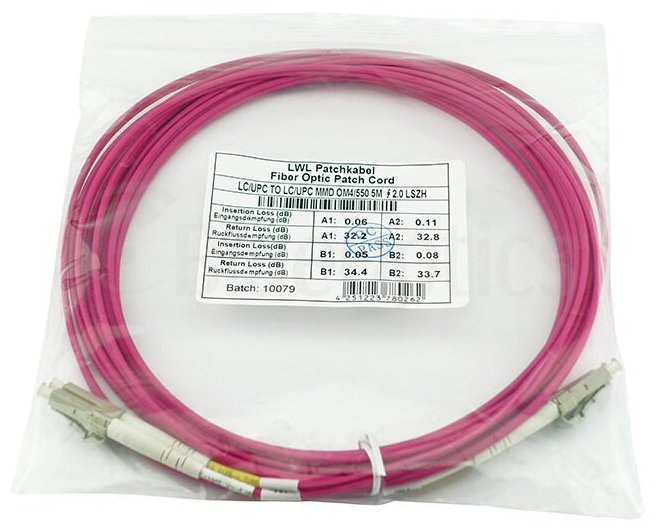 EAN 4063232618166 - BlueOptics SFP3131FU5MK Cable de fibra óptica e InfiniBand 5 m LC Magenta imagen 5