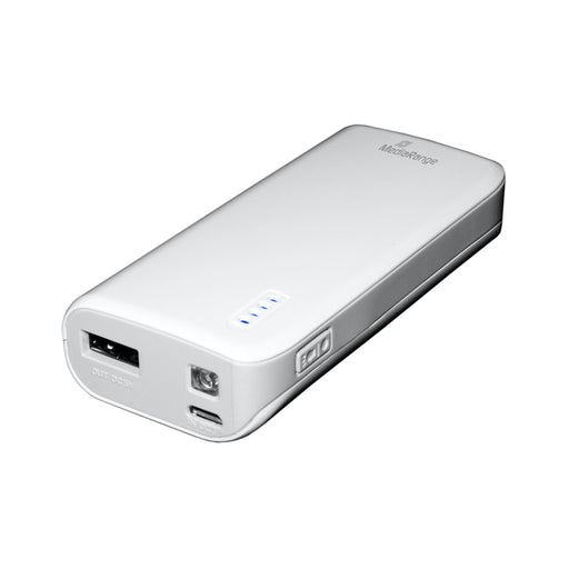 EAN 4260459610304 - MediaRange MR751 batería externa Ión de litio 5200 mAh Gris, Blanco imagen 2