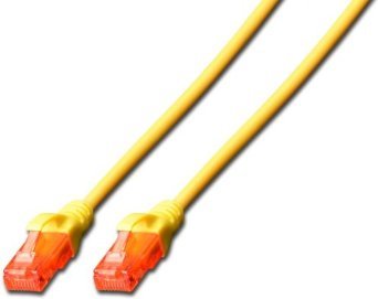 EAN 4016032315988 - Digitus CAT6 U-UTP 10m cable de red Amarillo U/UTP (UTP) imagen 1