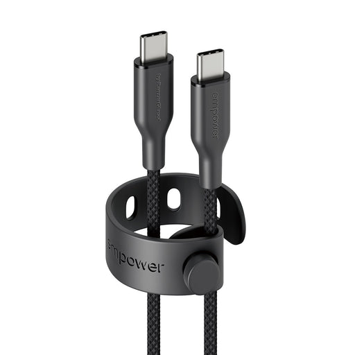 EAN 5715685027611 - PanzerGlass empower by ® Racing 60W USB-C to USB-C Cable | USB 2.0 | 1.2M | Space Black cable USB Negro imagen 1