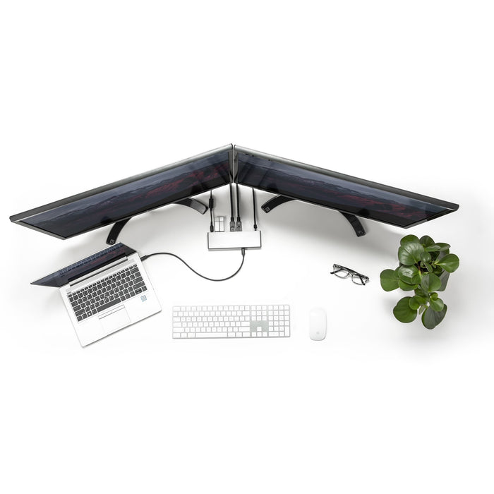 EAN 0065030876247 - StarTech.com TB3DK2DHVUE base para portátil y replicador de puertos Alámbrico Gris imagen 5