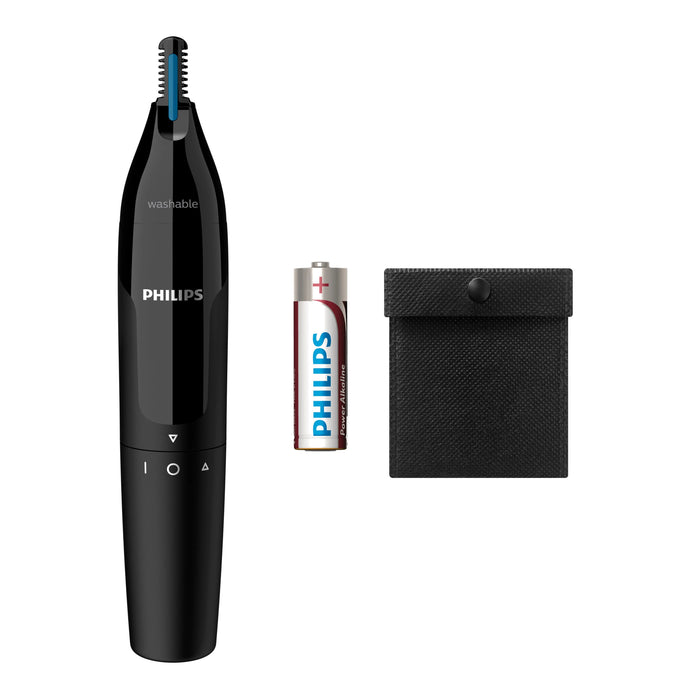 EAN 8710103932512 - Philips Norelco NOSETRIMMER Series 1000 NT1650/16 cortadora de pelo y maquinilla Negro Alcalino imagen 2