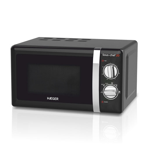 EAN 5608475016349 - Haeger MW-70B.007A microondas Negro Solo microondas Encimera 20 L 700 W imagen 1