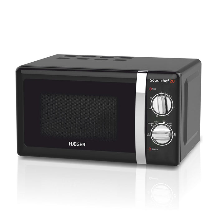 EAN 5608475016349 - Haeger MW-70B.007A microondas Negro Solo microondas Encimera 20 L 700 W imagen 1