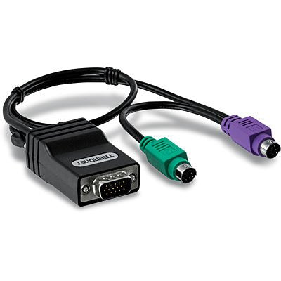 EAN 0710931170092 - Trendnet TK-CAT5P cable ps/2 0,4 m 2x 6-p Mini-DIN Negro imagen 1
