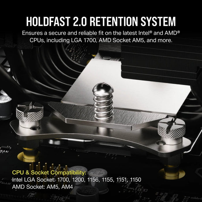 EAN 0840006692843 - Corsair AF ELITE A115 Procesador Refrigerador de aire 14 cm Negro 1 pieza(s) imagen 6