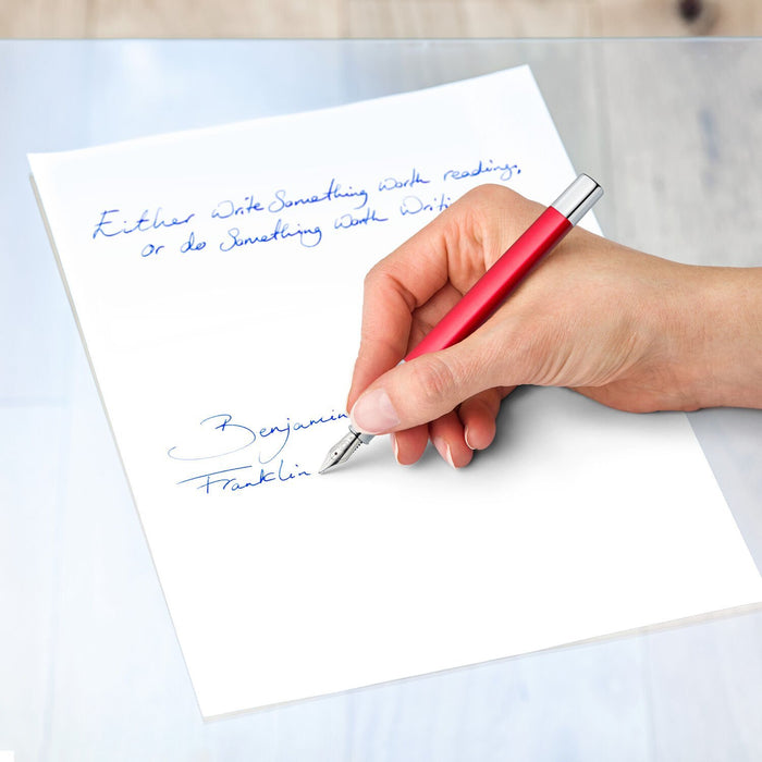 EAN 4007817079294 - Staedtler triplus 474 pluma estilográfica Sistema de carga por cartucho Rojo 1 pieza(s) imagen 5