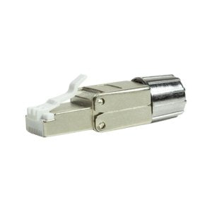 EAN 4052792048063 - LogiLink MP0080 - CAT.8.1 feldkonfektionierbarer RJ45 Stecker Gris, Acero inoxidable imagen 5