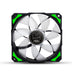 EAN 8436532164583 - NOX Hummer H-Fan LED Carcasa del ordenador Ventilador 12 cm Negro, Verde, Blanco imagen 3
