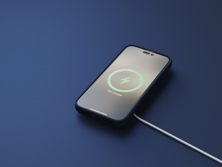 EAN 8720574621136 - Njord byELEMENTS Salmon Leather Magsafe funda para teléfono móvil 15,5 cm (6.1") Azul imagen 25