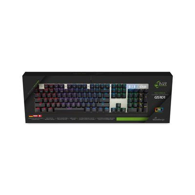 EAN 4260664871132 - MediaRange MRGS101 teclado Juego USB QWERTZ Alemán Negro, Plata imagen 1