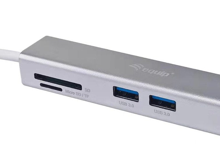 EAN 4015867225660 - Equip 133480 base para portátil y replicador de puertos USB 3.2 Gen 1 (3.1 Gen 1) Type-C Plata imagen 6