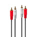 EAN 4002888356602 - Lindy 35660 cable de audio 1 m 2 x RCA Rojo, Blanco imagen 1