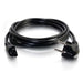 EAN 0757120806066 - C2G 80606 cable de transmisión Negro CEE7/7 C5 acoplador imagen 2