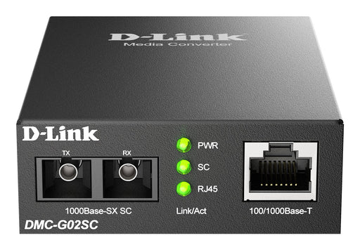 EAN 0790069470097 - D-Link DMC-G02SC/B convertidor de medio 1000 Mbit/s Multimodo imagen 1