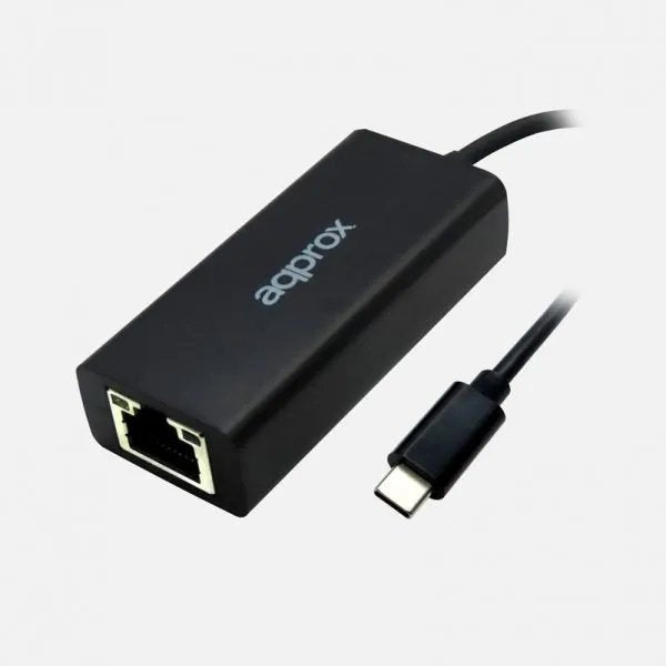 EAN 8435099528807 - Approx APPC43 cambiador de género para cable USB Type-C RJ-45 Negro imagen 3