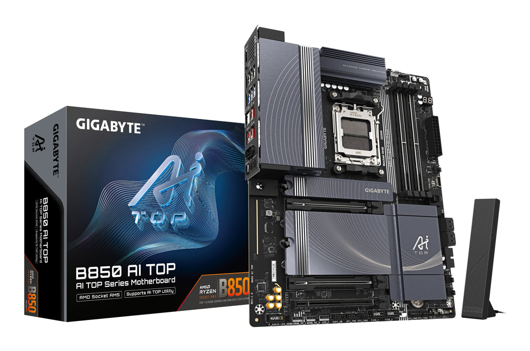 EAN 4719331866570 - GIGABYTE B850 AI TOP placa base AMD B850 Zócalo AM5 ATX imagen 1