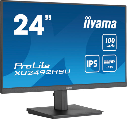 EAN 4948570122585 - iiyama ProLite XU2492HSU-B6 pantalla para PC 60,5 cm (23.8") 1920 x 1080 Pixeles Full HD LED Negro imagen 2