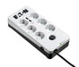 EAN 3553340667213 - Eaton PB6UD limitador de tensión Negro, Blanco 6 salidas AC 220 - 250 V 1,5 m imagen 1