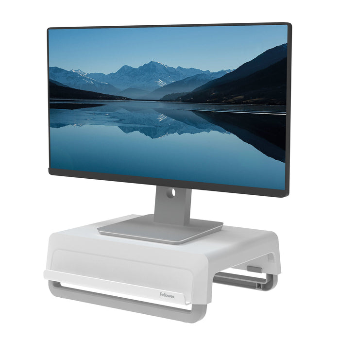 EAN 0043859794904 - Fellowes 100016561 soporte para monitor Escritorio Gris, Blanco imagen 1