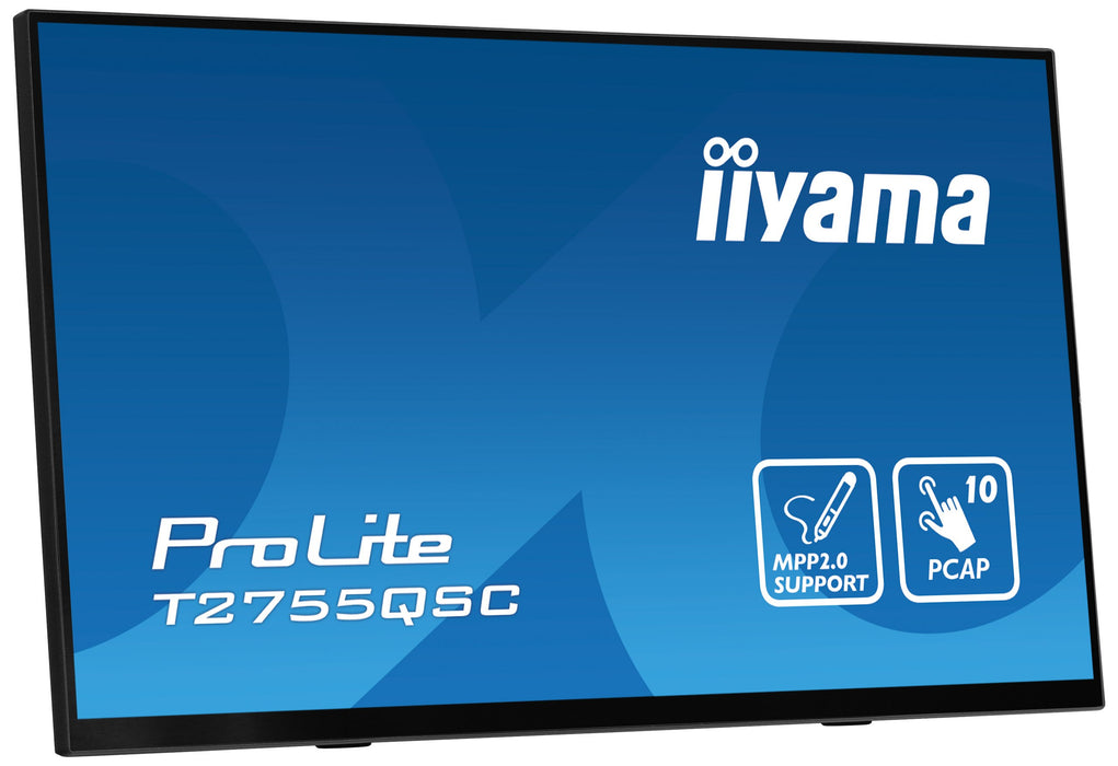 EAN 4948570122981 - iiyama ProLite T2755QSC-B1 pantalla para PC 68,6 cm (27") 2560 x 1440 Pixeles Full HD LCD Pantalla táctil imagen 4