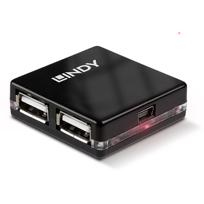 EAN 4002888427425 - Lindy 42742 hub de interfaz 480 Mbit/s Negro imagen 1