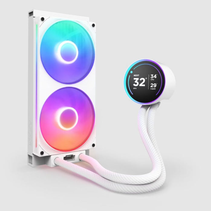 EAN 5056547202266 - NZXT Kraken Elite 280 RGB Procesador Sistema de refrigeración líquida todo en uno 14 cm Blanco 1 pieza(s) imagen 2