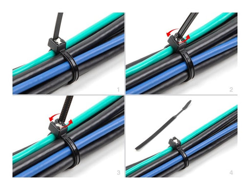 EAN 4043619194681 - DeLOCK 19468 presilla Brida de entrada paralela Plástico 50 pieza(s) imagen 2