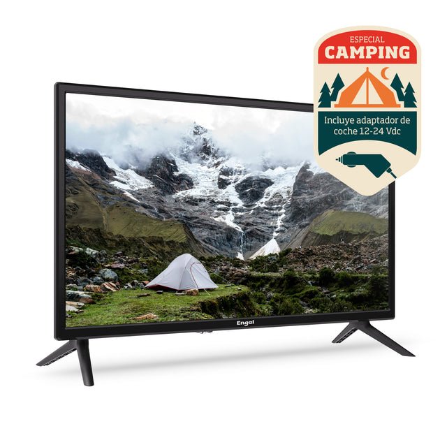 EAN 8436606900376 - Engel LE2462CA Televisor 61 cm (24") HD Negro 180 cd / m² imagen 4