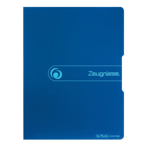 EAN 4008110434407 - Herlitz Zeugnisse Polipropileno (PP) Azul A4 imagen 1