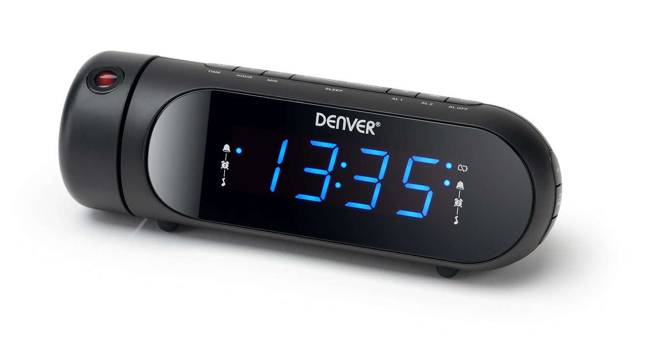 EAN 5706751052293 - Denver CPR-700 Reloj despertador digital Negro imagen 1