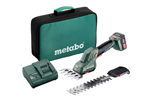 EAN 4061792185227 - Metabo POWERMAXX SGS 12 Q tijera de césped inalámbrica 11,5 cm 12 V Ión de litio Verde imagen 1